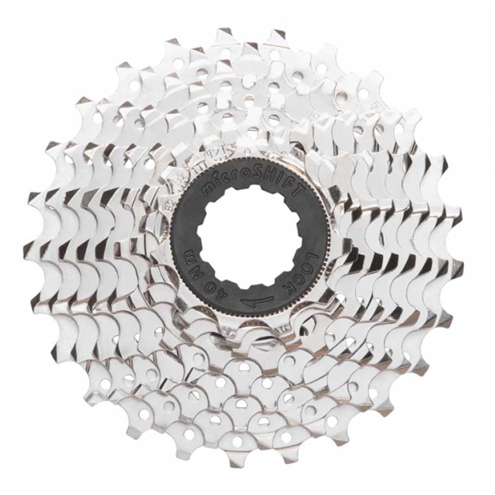 Microshift  H09 Cassette  9 Speed  11-34T Silver  Nickel Plated