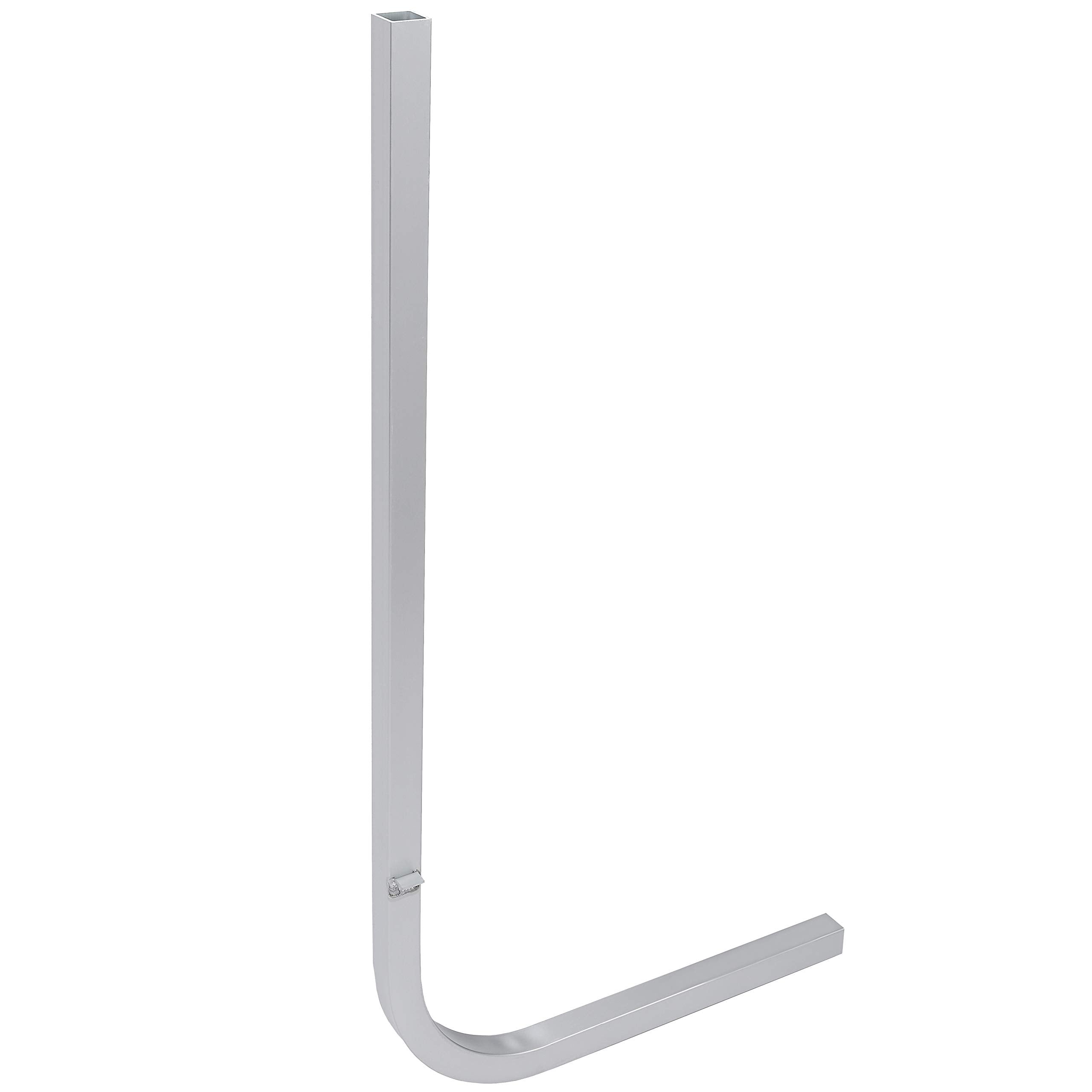 KUAFU 1 1/2 Boat Trailer Square Guide 1/8 Thick Aluminum Square Guide Pole On Poles Guide-One Piece