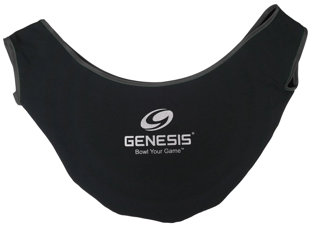 Genesis Bowling Deluxe See Saw Bowling Ball Holder/Cleaner - Black/Black