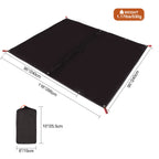 Redcamp Ultralight Tent Footprint - 95 '' X116 ' ', 4 In 1 Multifunctional Waterproof Camping Tent Tarp For Camping, Hiking And