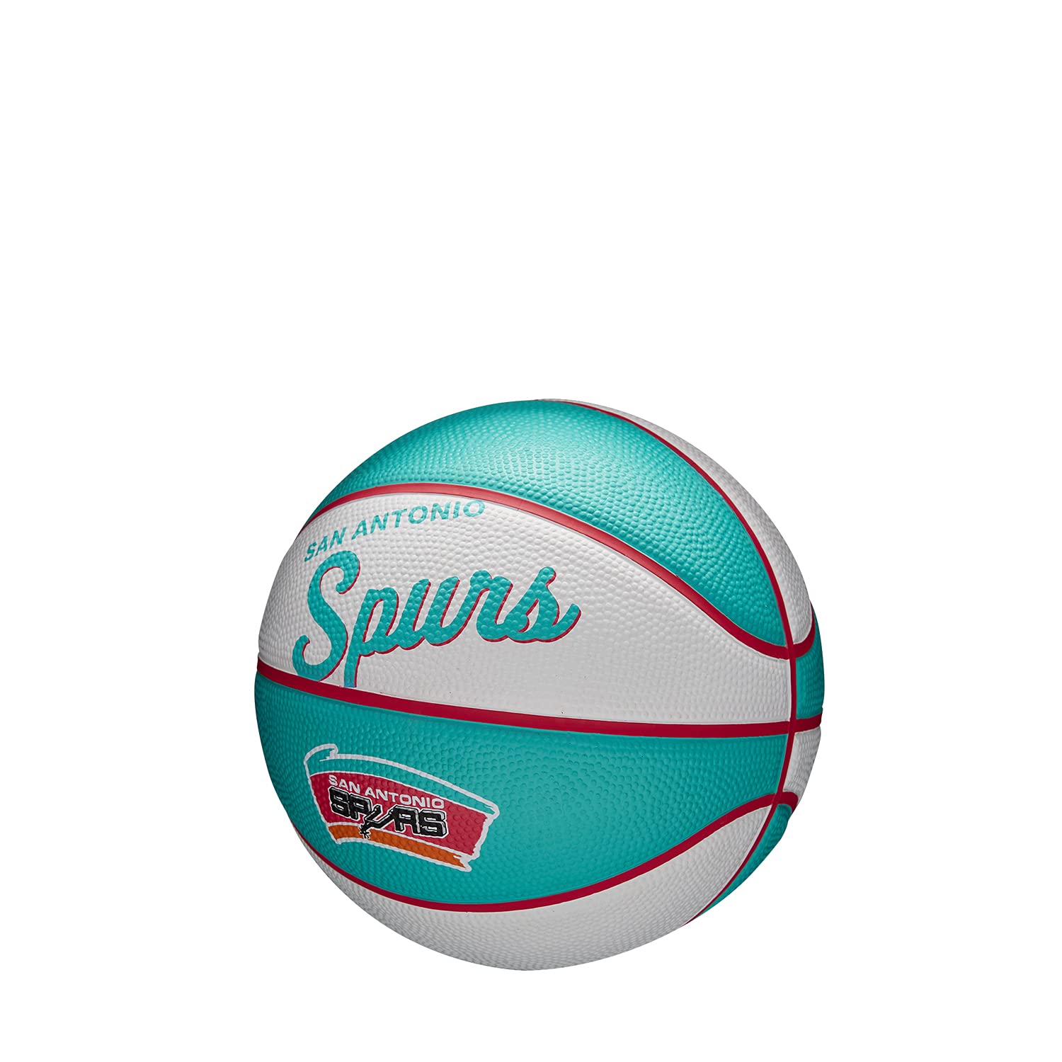 Wilson Nba Team Retro Mini Basketball - San Antonio Spurs