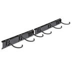 Raxgo Garage Bike Rack, Wall Mounted Bicycle Storage Hanger, 6 Adjustable Hooks Universal For Indoor & Home Use