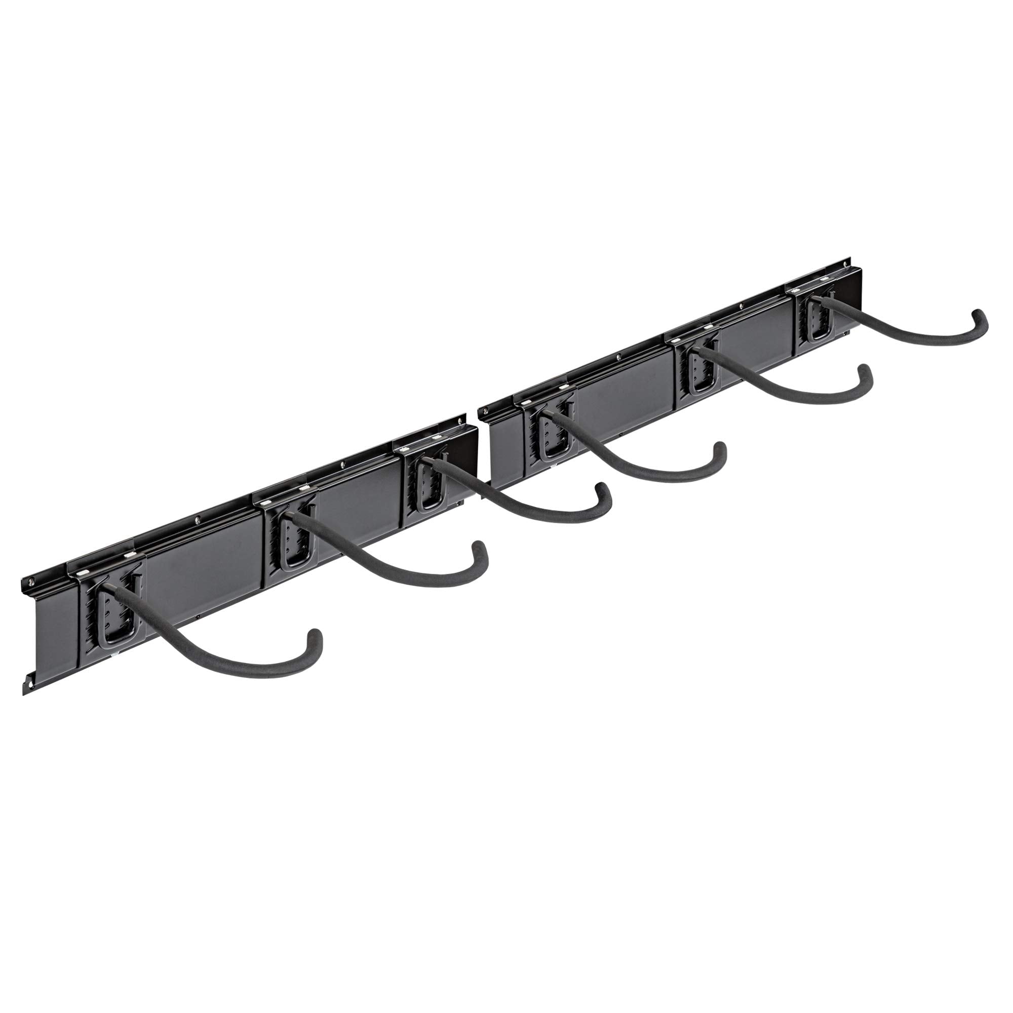 Raxgo Garage Bike Rack, Wall Mounted Bicycle Storage Hanger, 6 Adjustable Hooks Universal For Indoor & Home Use