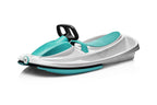 Gizmo Riders Stratos Snow Bobsled for Kids- 2 Person Steerable Snow Sled for Ages 3 and Up (Nimbus Ice Blue), (GRSTR-ASSORT)