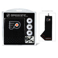 Team Golf Nhl Philadelphia Flyers Gift Set: Embroidered Golf Towel, 3 Golf Balls, And 14 Golf Tees 2-3/4'' Regulation, Tri-Fold