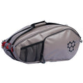 CRBN Pickleball - Pro Team Tour Pickleball Paddle Bag with Built-in Zip-Off Sling Bag - Padded Side Pockets for 6 Paddles, Shoes