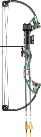 Bear Archery Brave Bow Set For Youth, Right Hand, Camo