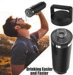 Replacement Lid Chug Cap For Yeti Rambler Bottle, Screw Top Lid Replacement Fits For 18Oz/ 26Oz/ 36Oz/ 64Oz Cap Cover Water Bott