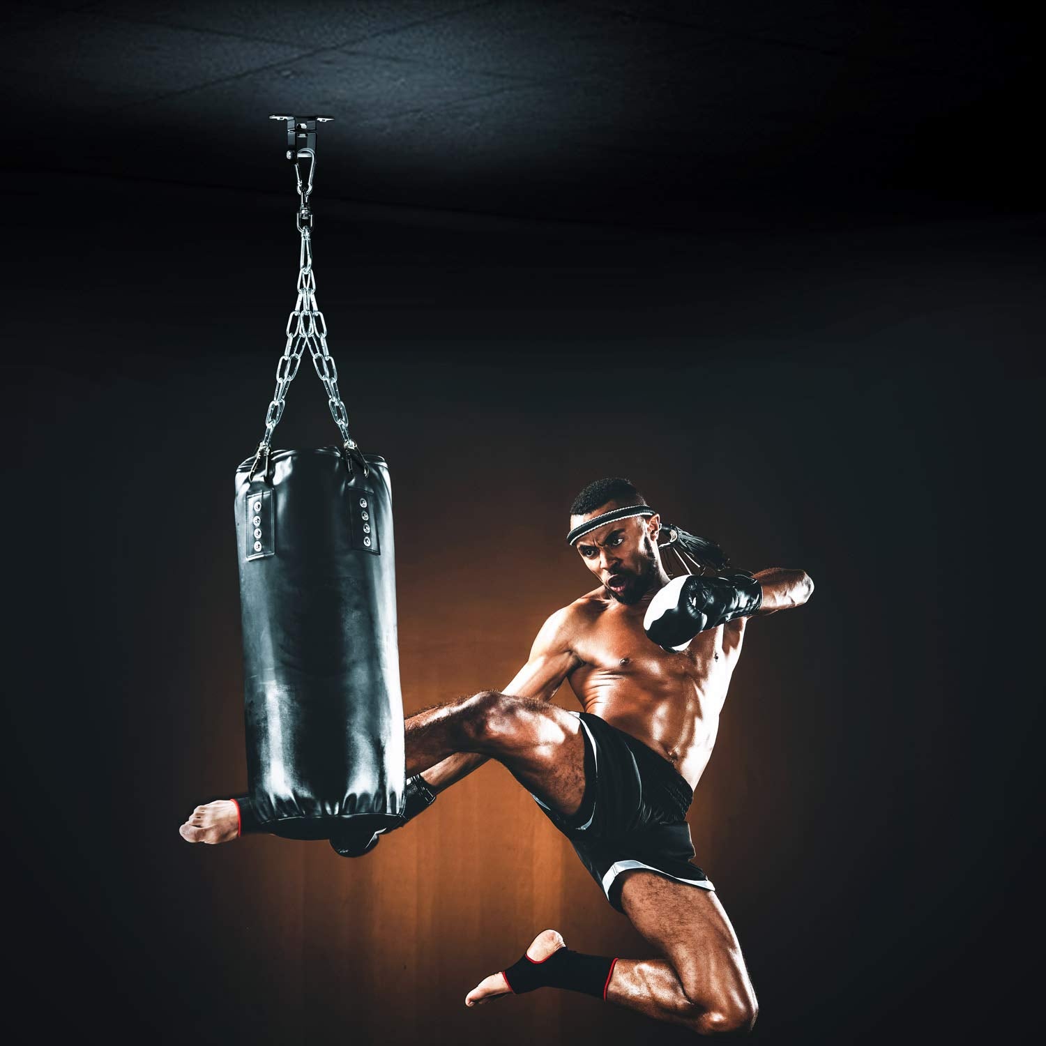 Yes4All, Heavy Bag Mount For Punching Bag Hanger, Bag Ceiling Mount Hanger - Wood Beam Holder For Muay Thai, Mma, Boxing Bag - W