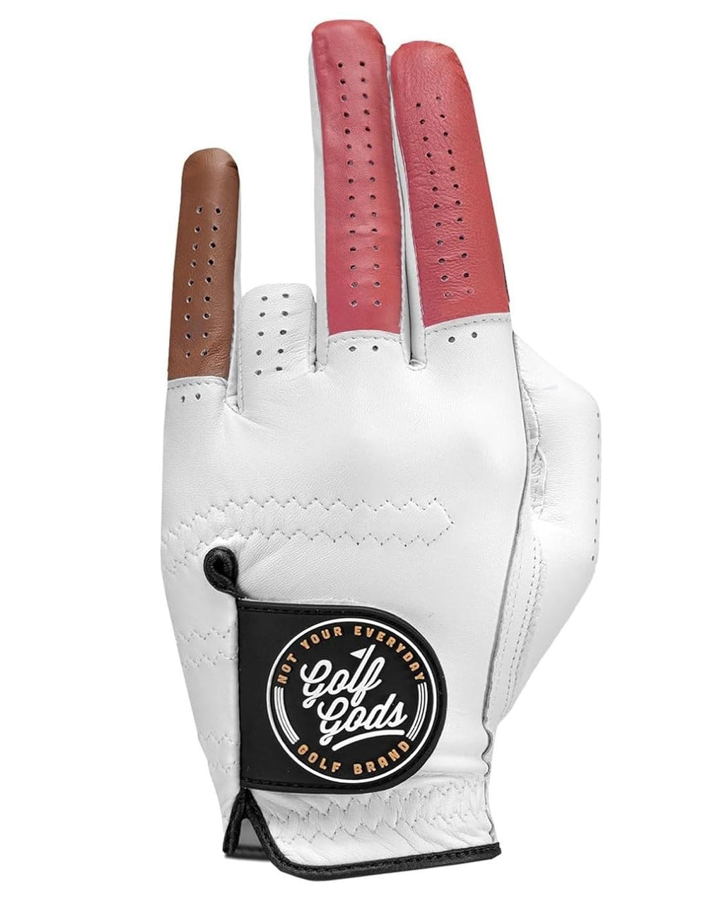 Golf Gods Zeroes Leather Glove Size L - Left Hand