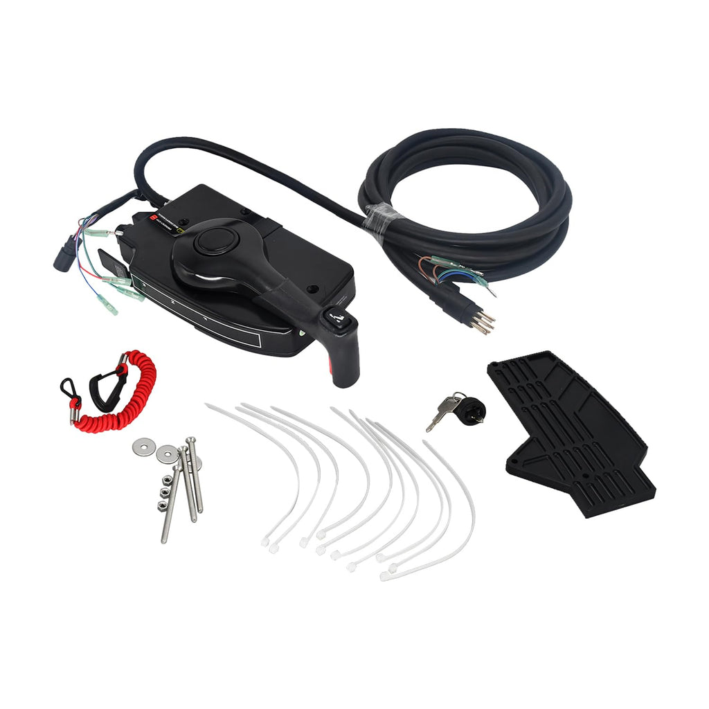 Galloparts 881170A15 Boat Outboard Side Mount Remote Control Box Compatible With Mercury Mariner Outboard Engine Throttle Contro