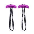 Heavenglow Lat Pulldown Handle Ergonomic Curved Design Pull Up Pull Bar AntiSlip Lat Pulldown Attachment Purple Horn | Home Gym