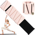 INDEPANDIA Wrist Ankle Weights for Women & Men, 2lbs Adjustable Weighted Bangles to Boost Calorie Burn & Strength, Arm & Leg Wei