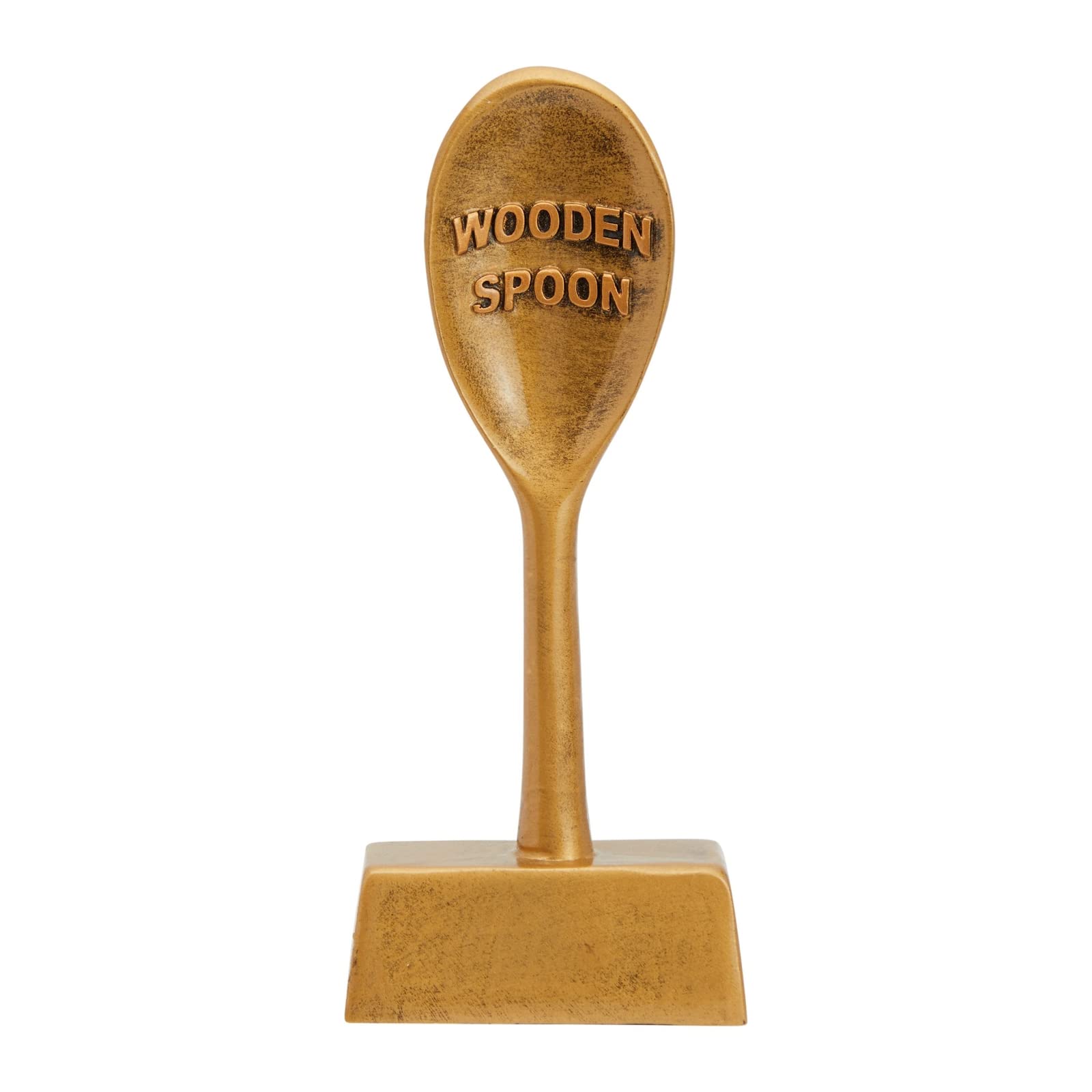 Juvale Golden Spoon Award Cooking Trophy For Chili Cook Off, Baking Contest, Best Cookie, Salsa Competition, Funny Food Prize (2