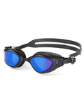 Wildley Swimming Goggles, No Leaking Swim Goggles for Adults Mirrored Pool Goggles with Fog-Resistant,UV-Blocking Lenses, Comfor