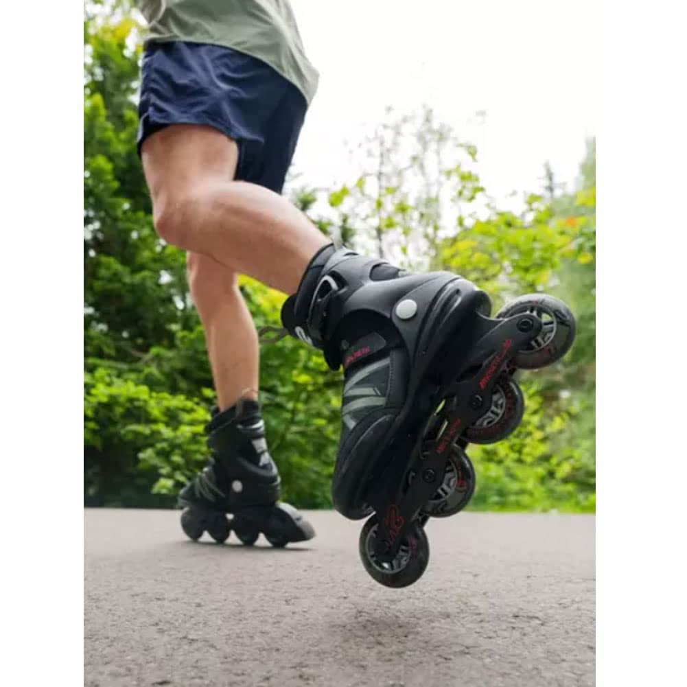 K2 Kinetic 80 Men'S Inline Skates - Black/Gray, 6.5