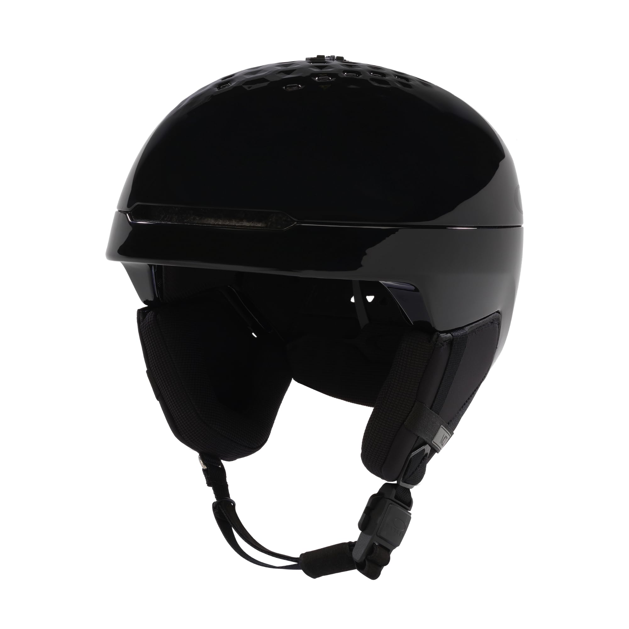 Oakley MOD3 MIPS Blackout Medium Snow Helmet for Men for Women + Bundle with Collapsible Water Bottle with Carabiner