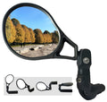 Hafny E13 Approved E-Bike Mirror, Large Surface Bar End Bike Mirror, Hd Automotive Glass Bicycle Mirror, Safe Blast-Resistance C