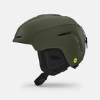 Giro Neo Mips Ski Helmet - Snowboard Helmet For Men, Women & Youth - Matte Trail Green - S (55.5-59Cm)