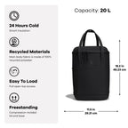 Hydro Flask Cooler Backpack - Insulated Portable Soft Cooler - 20 L Capacity in Botanical Bliss Green