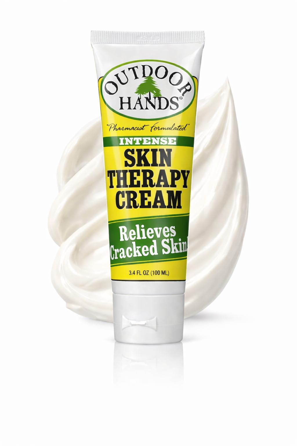 Outdoor Hands Lightly Scented Scent Hand Repair Cream 3.4 oz. 12 pk