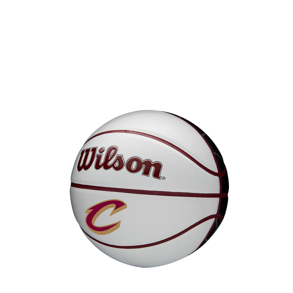 Wilson Nba Team Autograph Mini Basketball - Cleveland Cavaliers, Size 3-22''