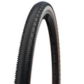 Schwalbe G-One RS Evo Super Race V-Guard TLE Folding Tyre, Transparent Sidewall, 40-622 (700x40C)