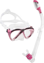 Cressi Lince & Supernova Dry, Clear/Pink
