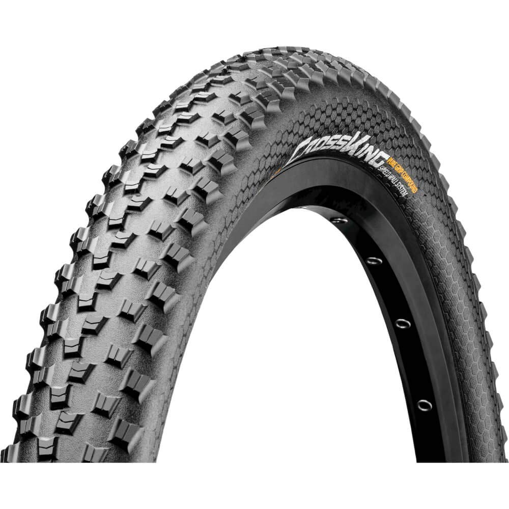 Cross King Shieldwall Mountain Bike Tire - 26 X 2.3 Folding Mtb Tire