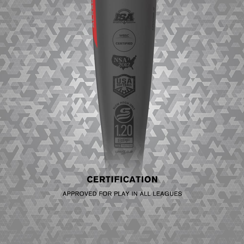 Easton | MOJO Slowpitch Softball Bat | Power Loaded | 12 Barrel | Approved for All Fields | 34 | 28oz