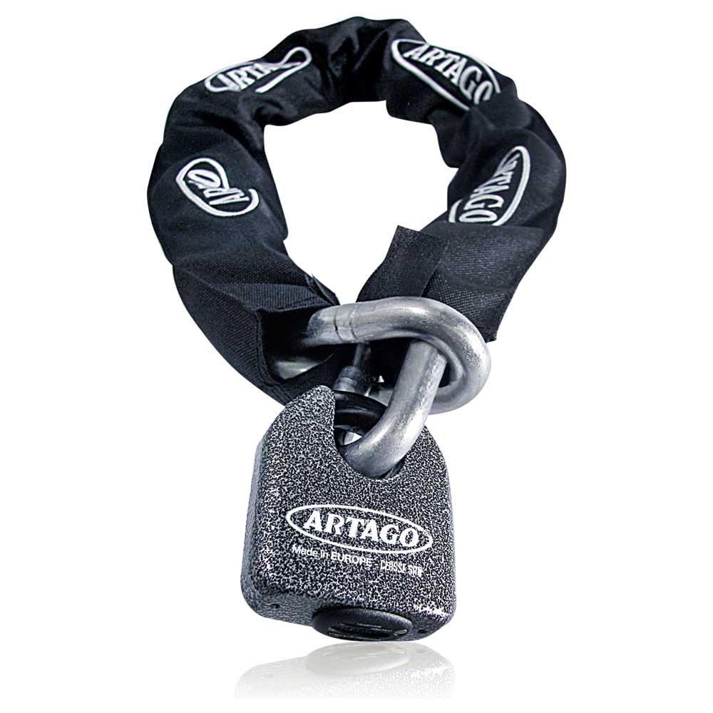 Artago 68T100 Motorcycle Chain Lock High Security Chain Lock, Motorcycle Anti Theft Padlock And Security Chain Hardened Motorcyc