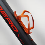 Cnc Bike Water Bottle Holder, Aluminum Bike Water Bottle Cage For Road Bike/Mountain Bike 2-Pack,Orange