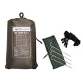 Dd Hammocks - Dd Tarp 3X3 - Coyote Brown (10Ft X 10Ft) - 100% Waterproof - Lightweight & Multifunctional Rainfly Tarp Tent Shelt