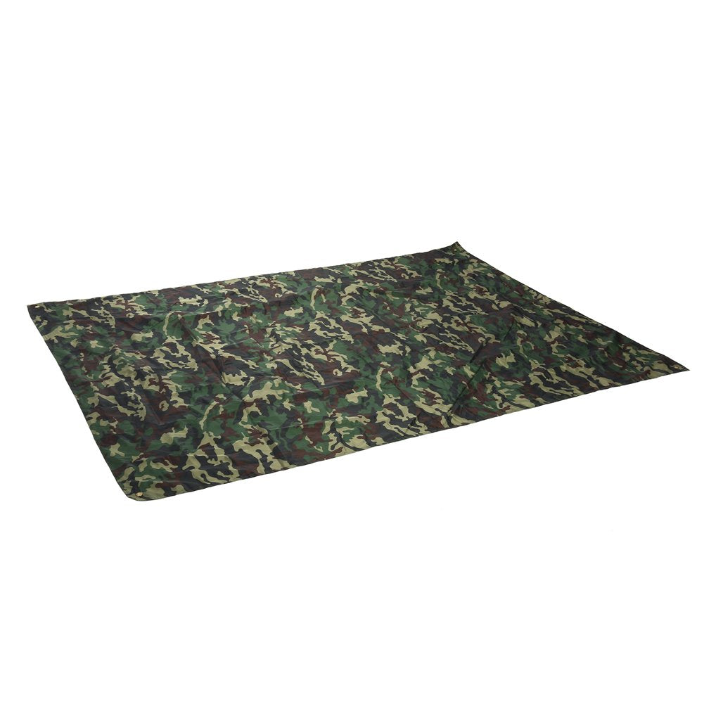 Tarp,Lightweight Outdoor Cam Hiking Tent Tarp, Waterproof Picnic Mat Shelter Tent Tarp Rain Fly, With Drawstring Carrying Bag Fo