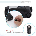 Serenelife Advanced Golf Laser Rangefinder With Pinsensor Technology - Waterproof Digital Golf Range Finder Accurate Up To 540 Y