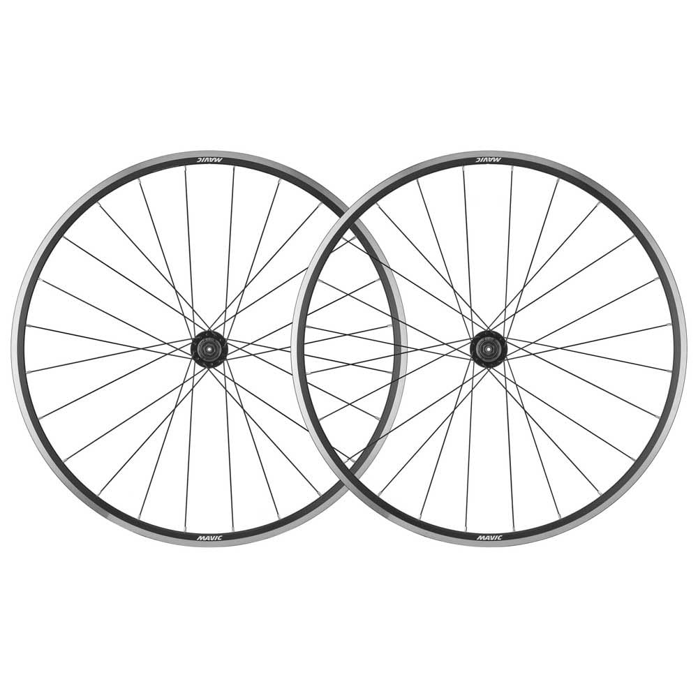 Mavic Access R17 Rim Brake, Quick Release Wheelset, Black, 700c, Front & Rear Wheel Pair