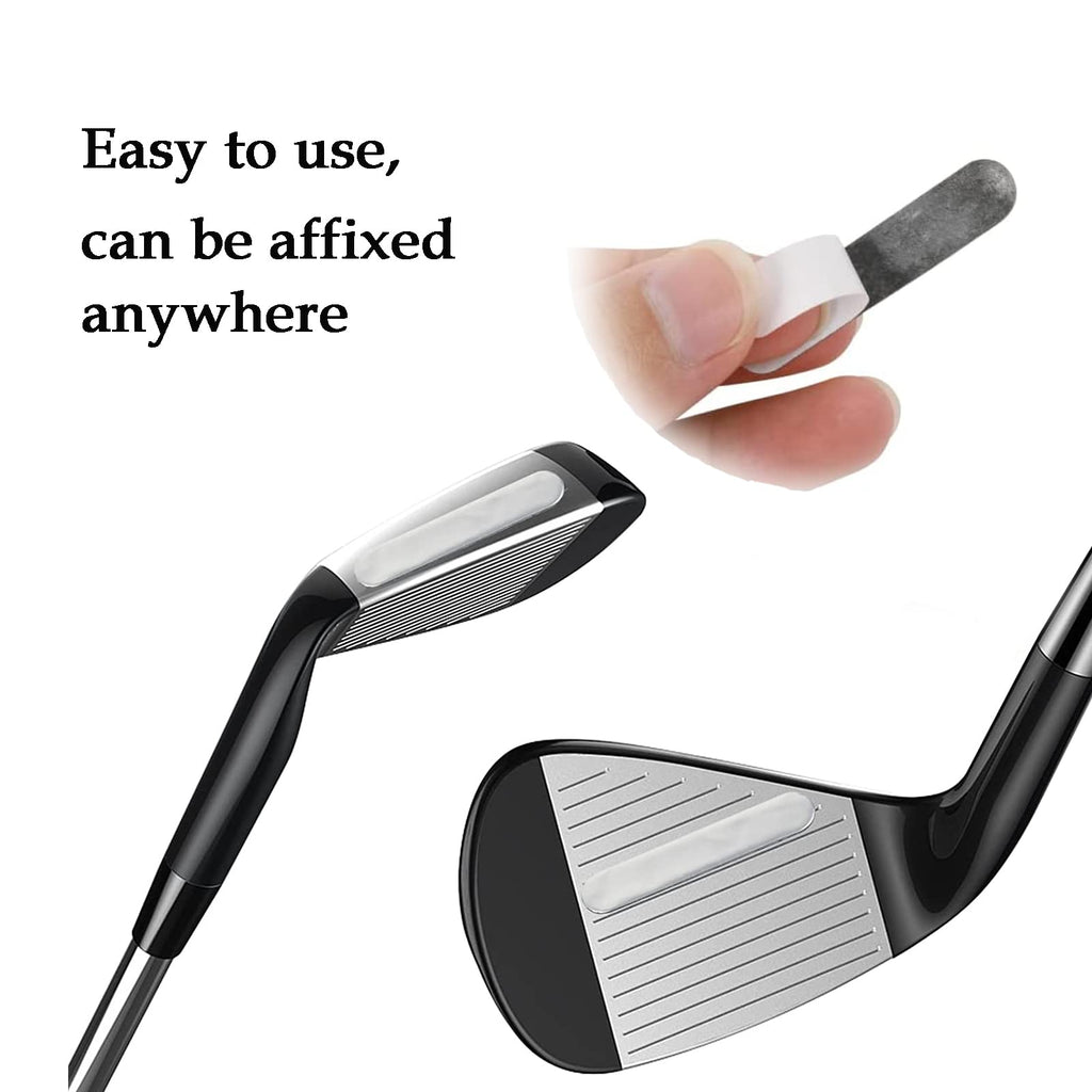 10 Pcs Golf Weighted Lead Golf Weighted Strips For Adding Swing Weight, Golf Weighted Lead Pieces For Club Woods Irons Putter He