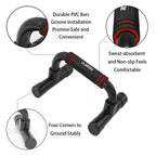 Push Up Bars Strength Training - Workout Stands With Ergonomic Push-Up Bracket Board With Non-Slip Sturdy Structure Portable For