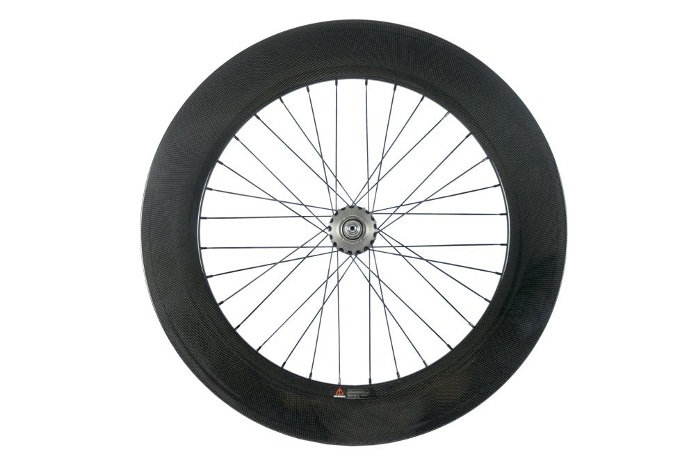 Sunrise Bike 88mm Fixed Gear Bike Wheel 700c Carbon Clincher Single Speed Rear Wheel