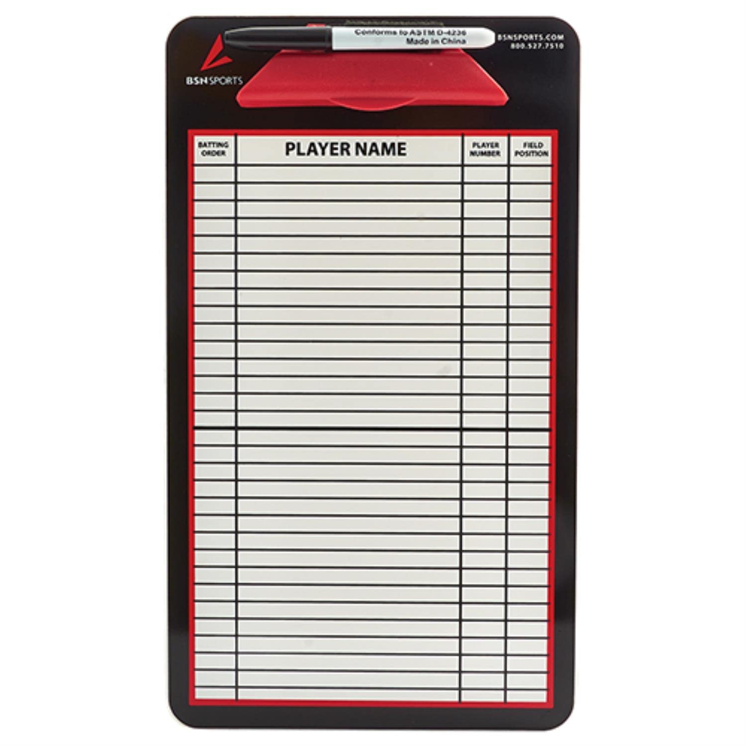 Double Sided Baseball Coach'S Board