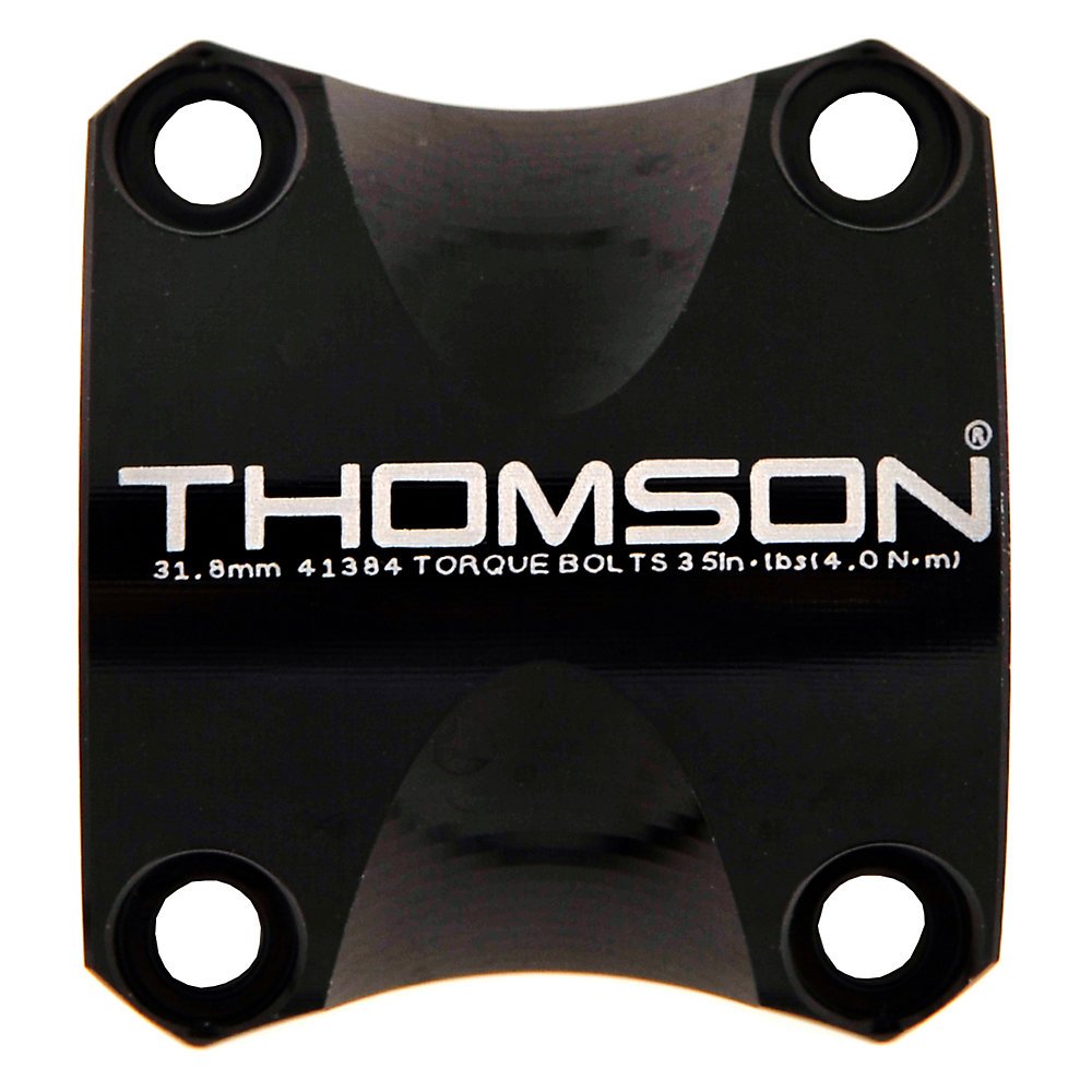 Thomson X4 Bicycle Stem Face Plate (Black)