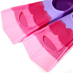 Foyinbet Kids Swim Fins,Short Youth Fins Swimming Flippers For Lap Swimming And Training For Children Girls Boys Teens Adults Me