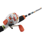 Shakespeare Customize-It 4'6 Spincast Youth Fishing Pole Rod And Reel Combo, 2-Piece Fishing Rod, Size 6 Reel, Fishing Combos Fo