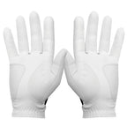 Footjoy Womens Weathersof Pair Golf Gloves, White, Small