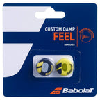 Babolat Custom Damp Vibration Dampener - Black/Yellow