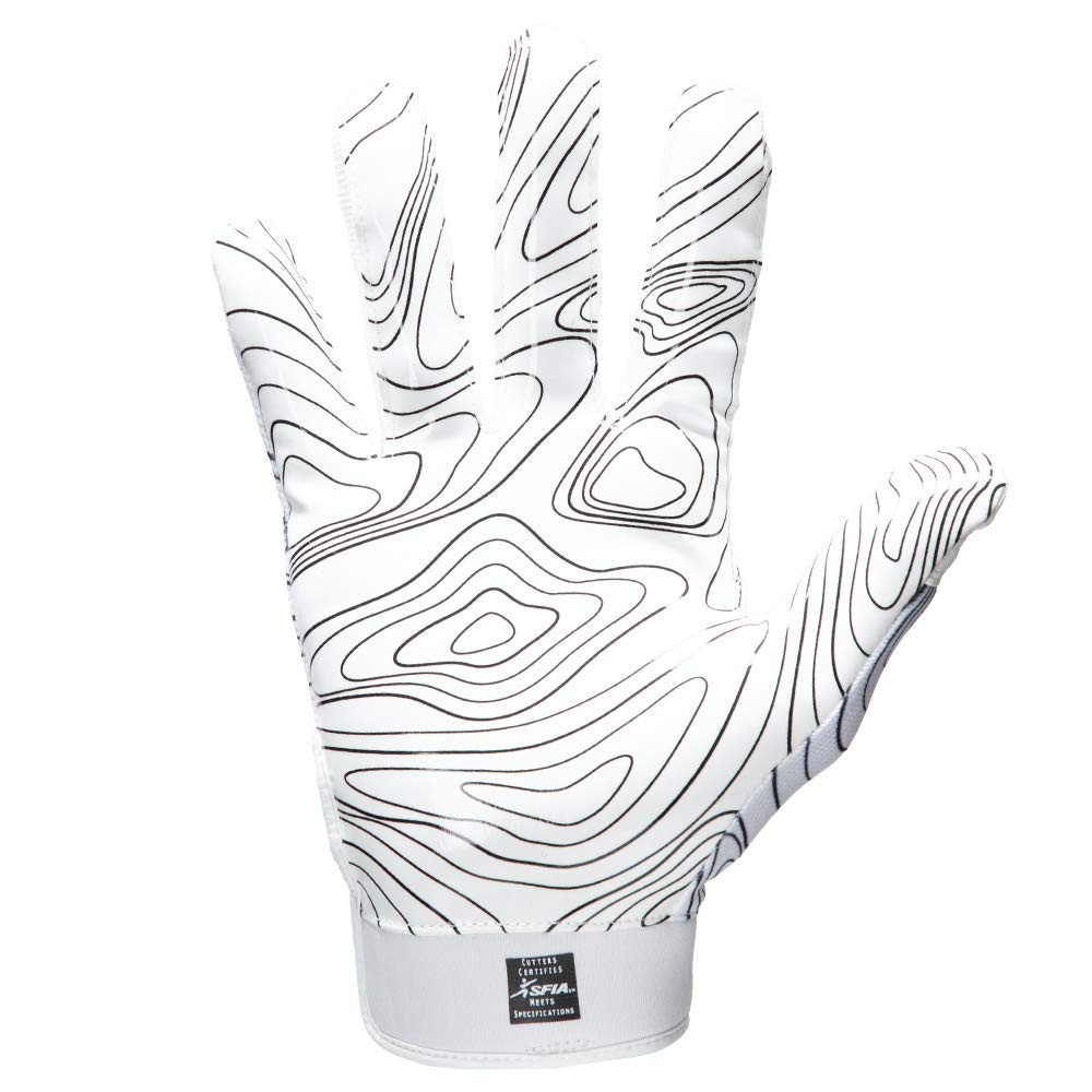 Cutters Game Day Receiver Glvs Flag S/M
