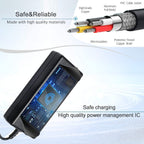 24V 1.5A 36W Electric Scooter E100 E200 E300 Battery Charger Standard 3-Prong Inline For Razor E100 E200 E300 E125 E150 E500 E17