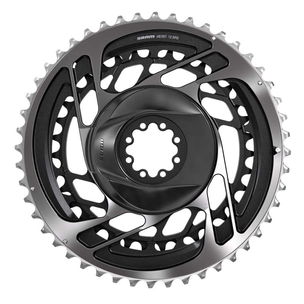 SRAM Red AXS Direct-Mount 48/35t 2x12 speed Chainring Set, Polar Gray