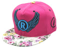 Zacharias Unisex Hiphop Cotton Cap Rw01 (Pink_Free Size) (Pack Of 1)
