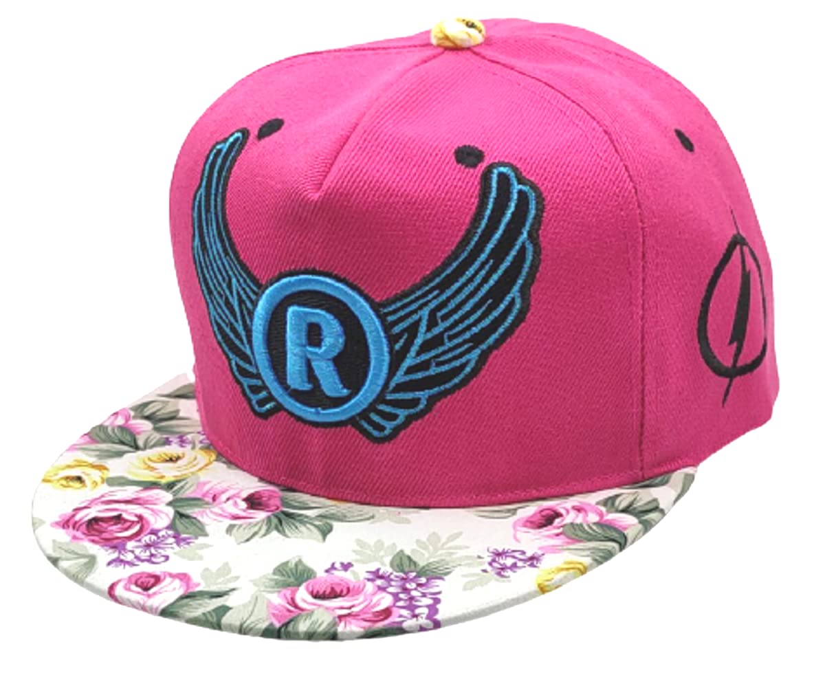Zacharias Unisex Hiphop Cotton Cap Rw01 (Pink_Free Size) (Pack Of 1)